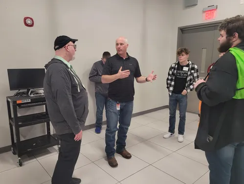 Peer to Career Trainees Visit Capitol