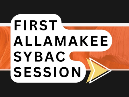 banner image that states "First Allamakee SYBAC Session"