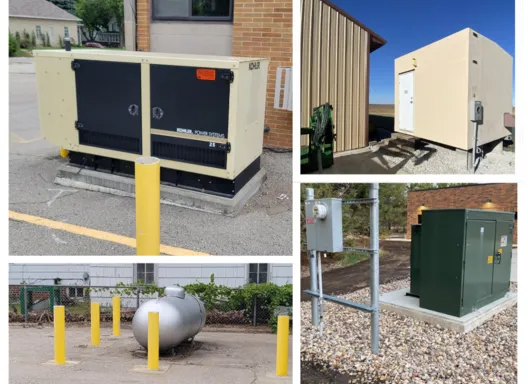 Site equipment in Sac City