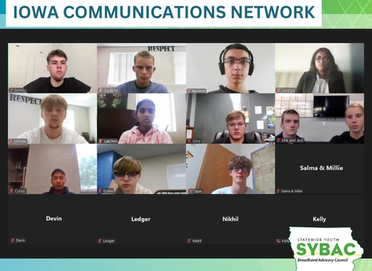 Screenshot from the first SYBAC 2024-2025 meeting