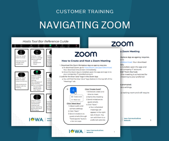 Screenshots of Zoom Handouts