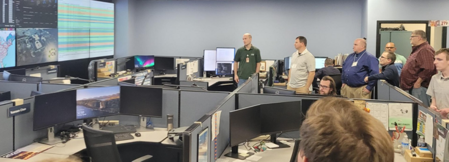 ICN BRIC network operations tour with the SYBAC students